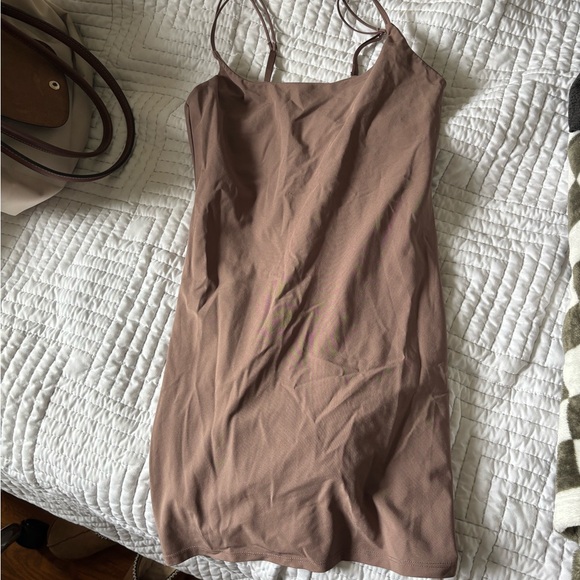 Abercrombie & Fitch Dresses & Skirts - Abercrombie & Fitch Taupe Athletic Dress